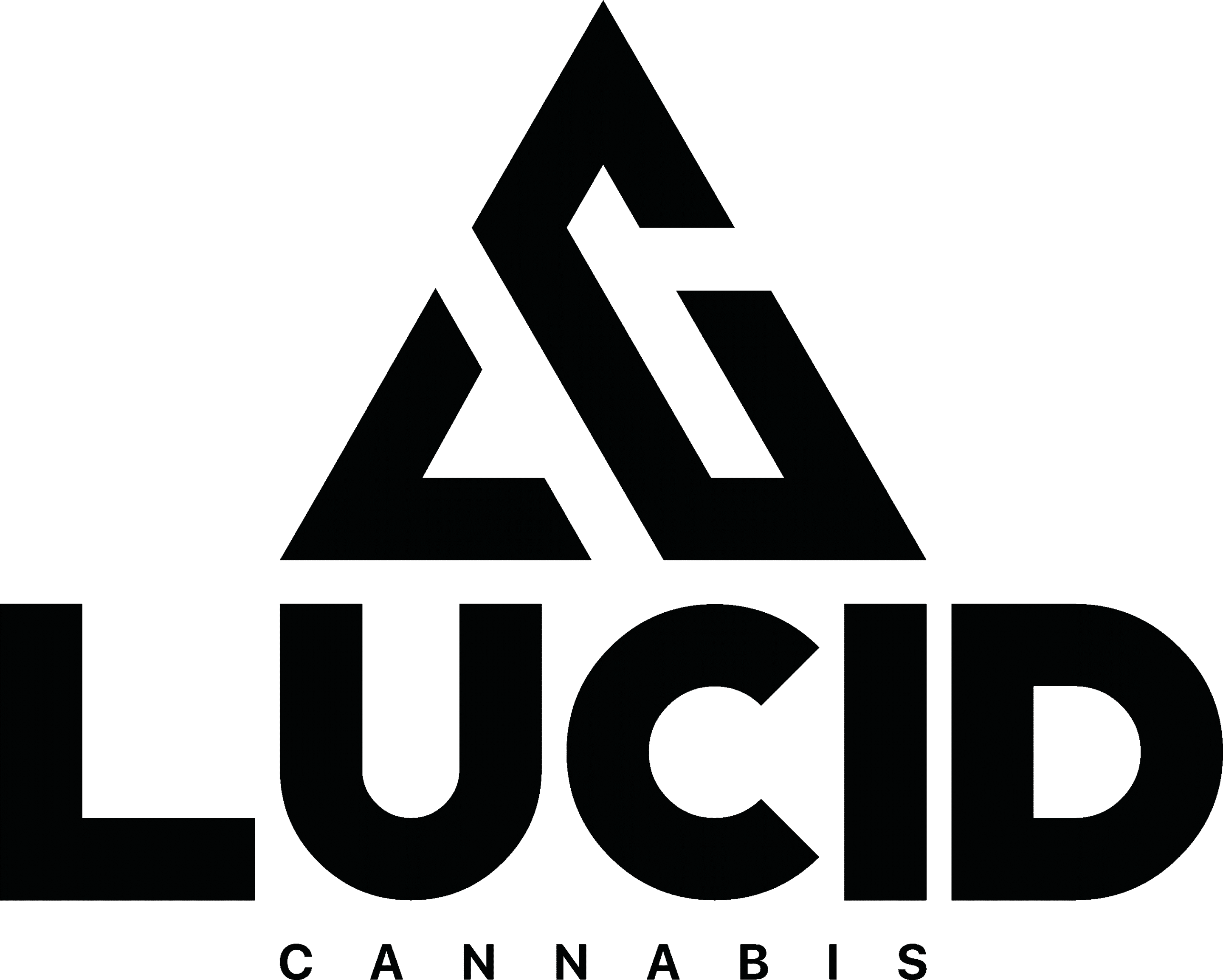 Lucid Logo Black On White, Western Cannabis - Craft Cannabis from Regina, Saskatchewan